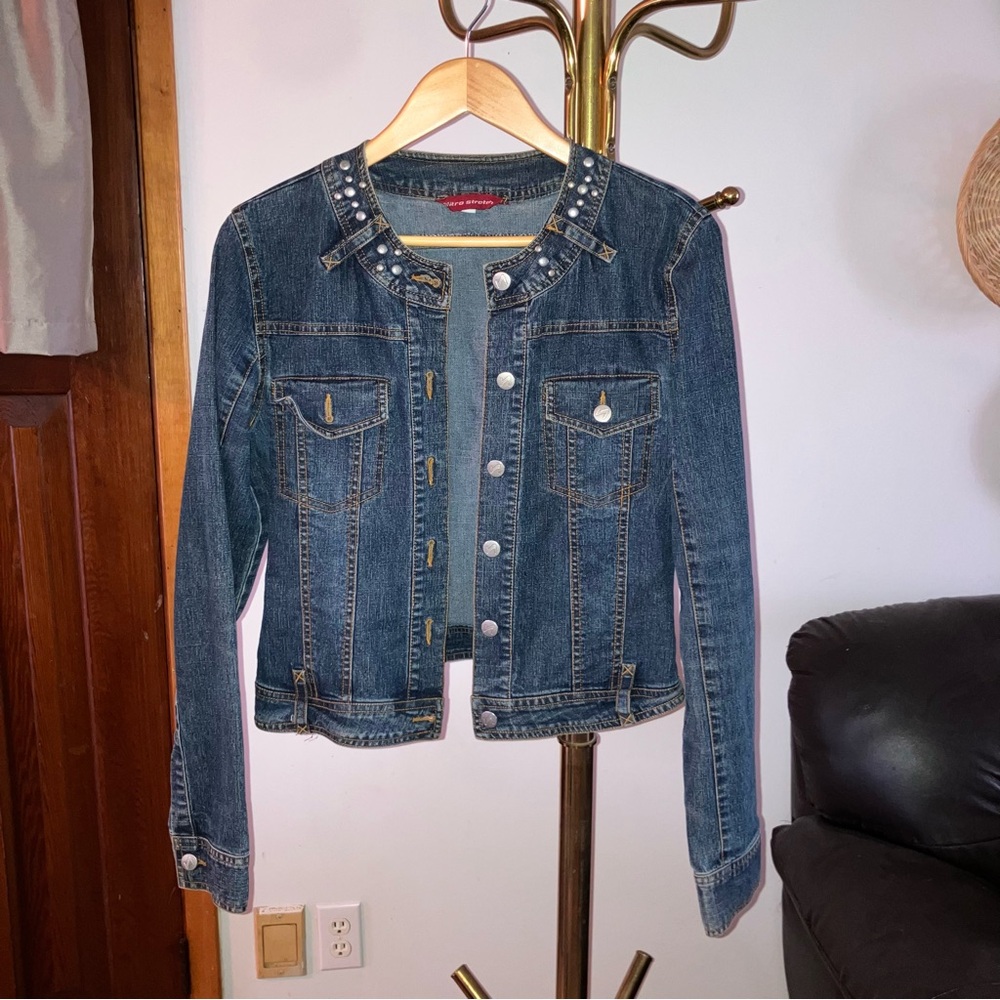 Studded Denim Jacket